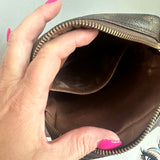 The Parrot Crossbody - Monogram in Brown