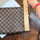 The Swan Crossbody - Vintage Damier Centenaire in Brown