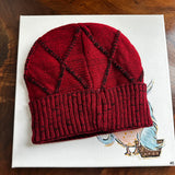 Beanie with No Pom - LV Patch (perfect for men!)
