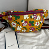 Gucci Floral/Mushroom Sling Bag/Fanny Pack/Bumbag