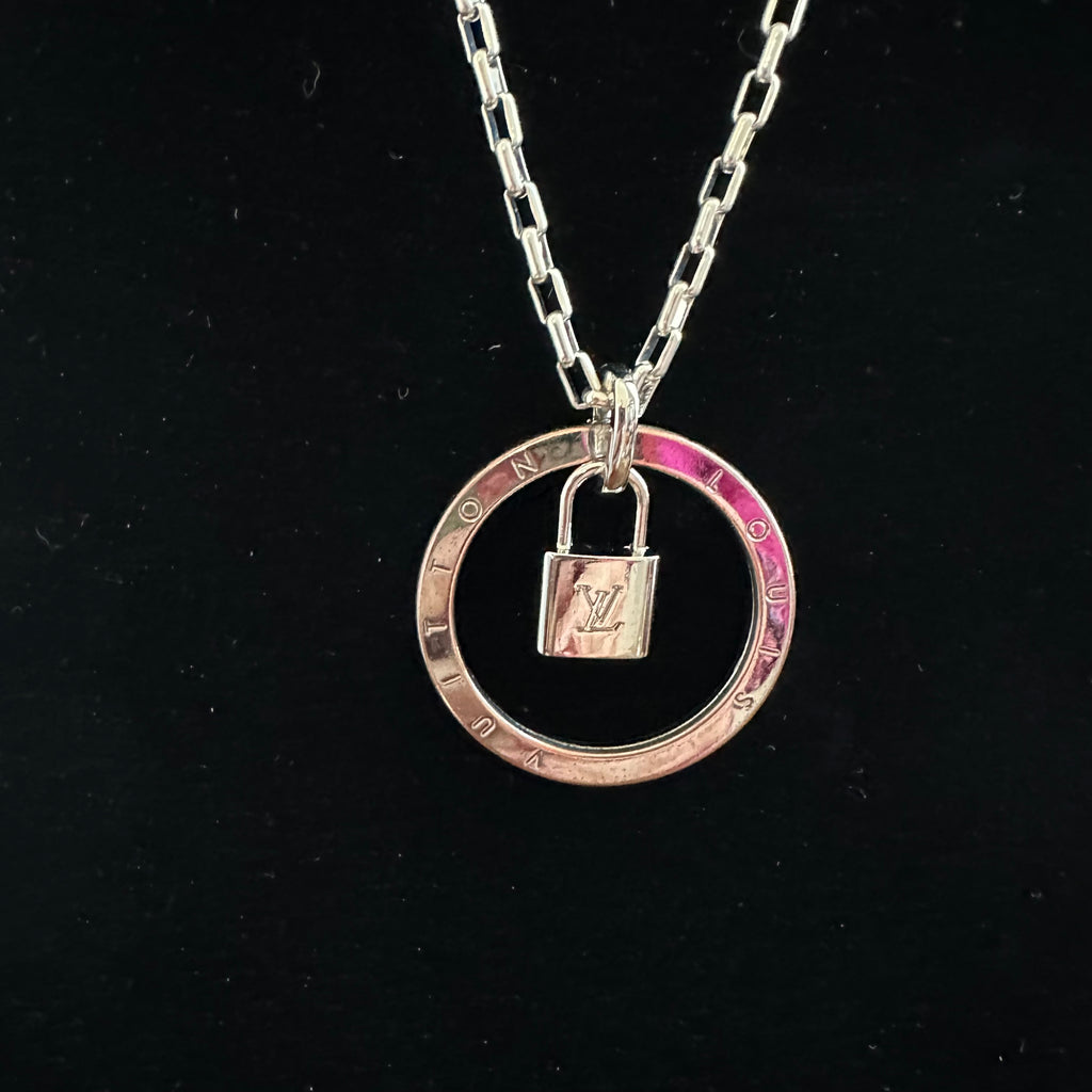 Repurposed LV Necklace
