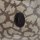 The Junco Crossbody - Vintage YSL in Giraffe Print with Black