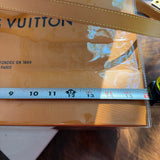 The Large LV Tote/Crossbody Bag - Classic Orange with Organizer Insert