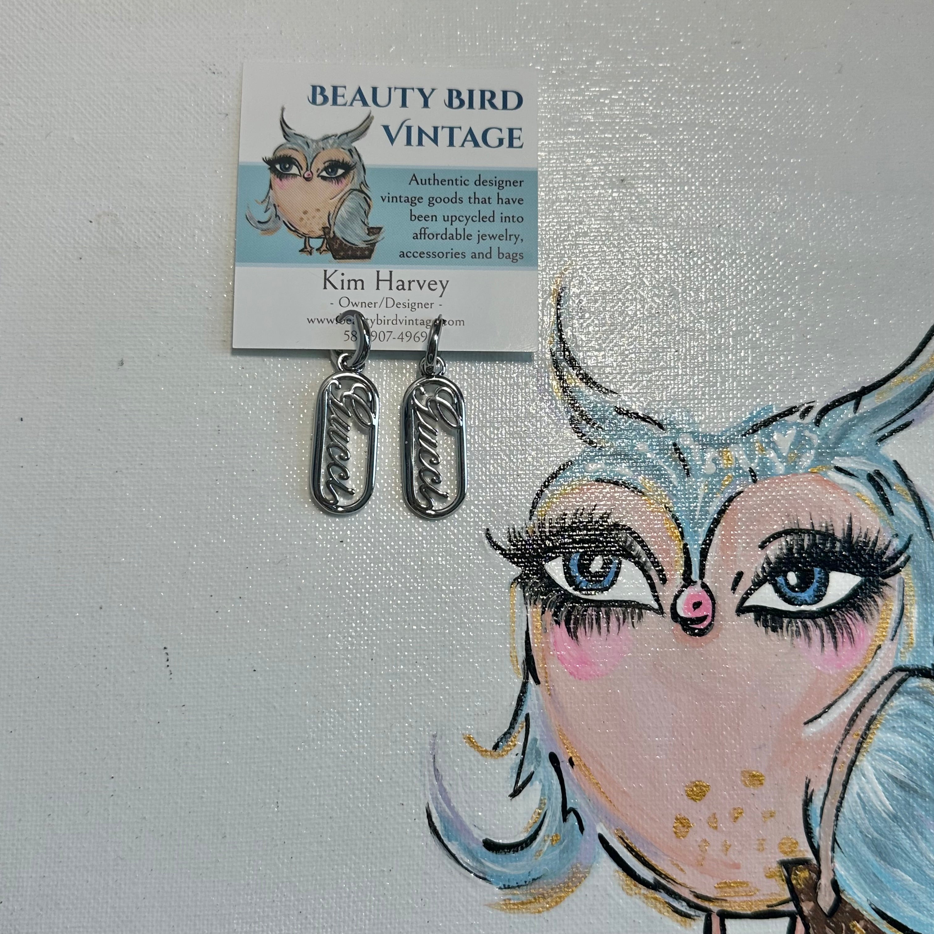 Upcycled Gucci Earrings