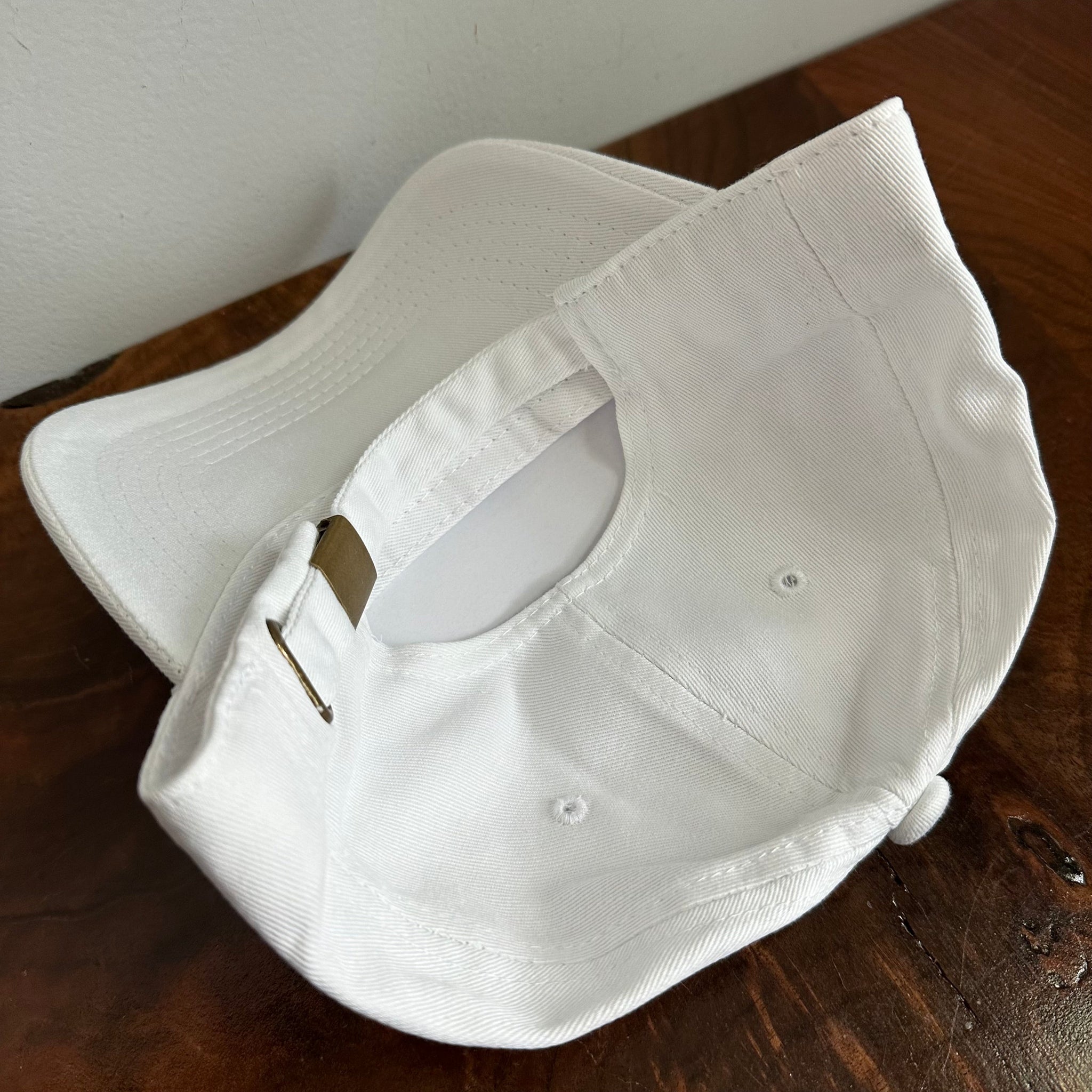 Upcycled Gucci Pendant Hat One Size Fits All Adjustable Back Upcycled GG Hat – Reflections Boutique main image 2