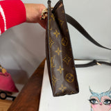 The Swan Crossbody - Vintage Monogram LV in Chocolate Brown