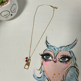 LV Necklace with Cherries