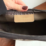 The Junco Crossbody - Vintage YSL in Giraffe Print with Black