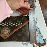 The Western Swan Crossbody - Vintage Monogram LV in Vachetta