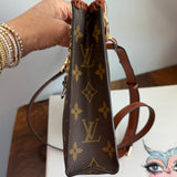 The Swan Crossbody - Vintage Monogram LV in Whiskey