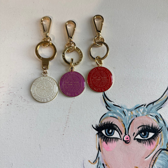 Upcycled Louis Vuitton Bag Charm