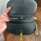 The Junco Crossbody - Small Vintage Gucci (GG) Horsebit in Navy