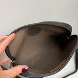 The Junco Crossbody - Vintage YSL in Giraffe Print with Black