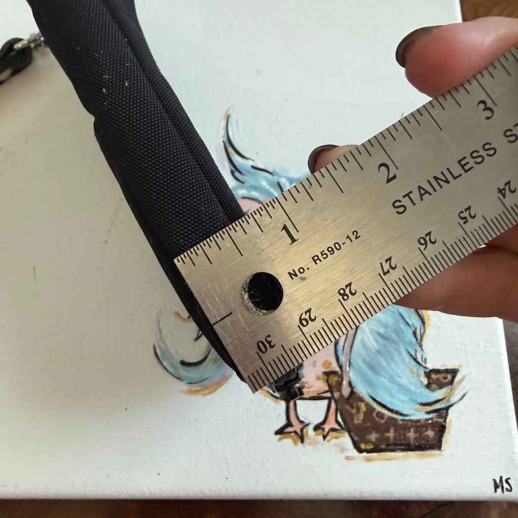 The Junco Wristlet - Vintage Gucci in Black Canvas