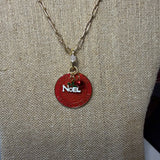 Repurposed LV Necklace