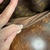 The Cockatiel Crossbody - Vintage LV Monogram in Black