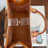 The Smaller LV Tote Bag - Classic Orange