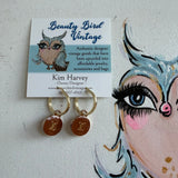 Small LV Charm Earrings