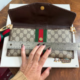 The Junco - Brown Vintage Gucci GG Crossbody