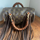 The Mallard Handbag - Vintage LV in Monogram with Fringe