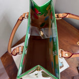 The LV Tote Bag - Special Green Yayoi Kusama Collection
