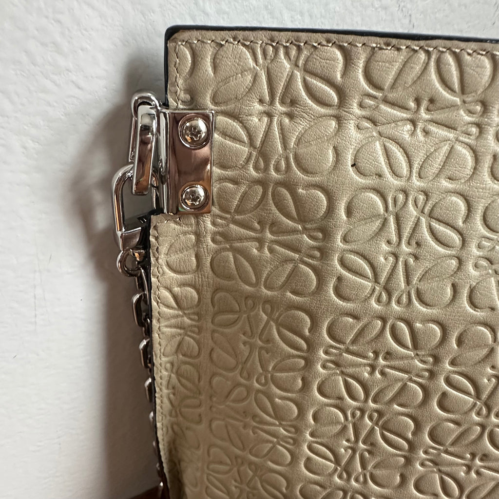 The Junco Crossbody - Vintage Loewe Anagram Beige