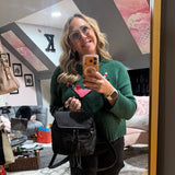 The Loon - Vintage GG Mini Backpack in Black