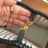 The Dog/Cat Carrier in Vintage LV Monogram (black)