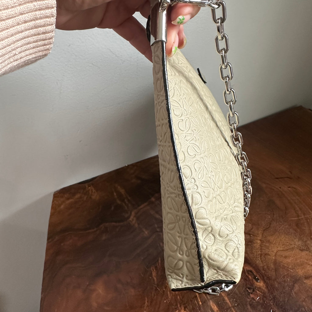 The Junco Crossbody - Vintage Loewe Anagram Beige