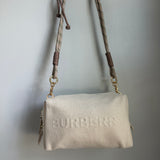 The Shoulder/Crossbody Bag - Burberry in Canvas (two straps!!)