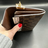 The Junco Wallet on Chain - Vintage LV in Damier Ebene