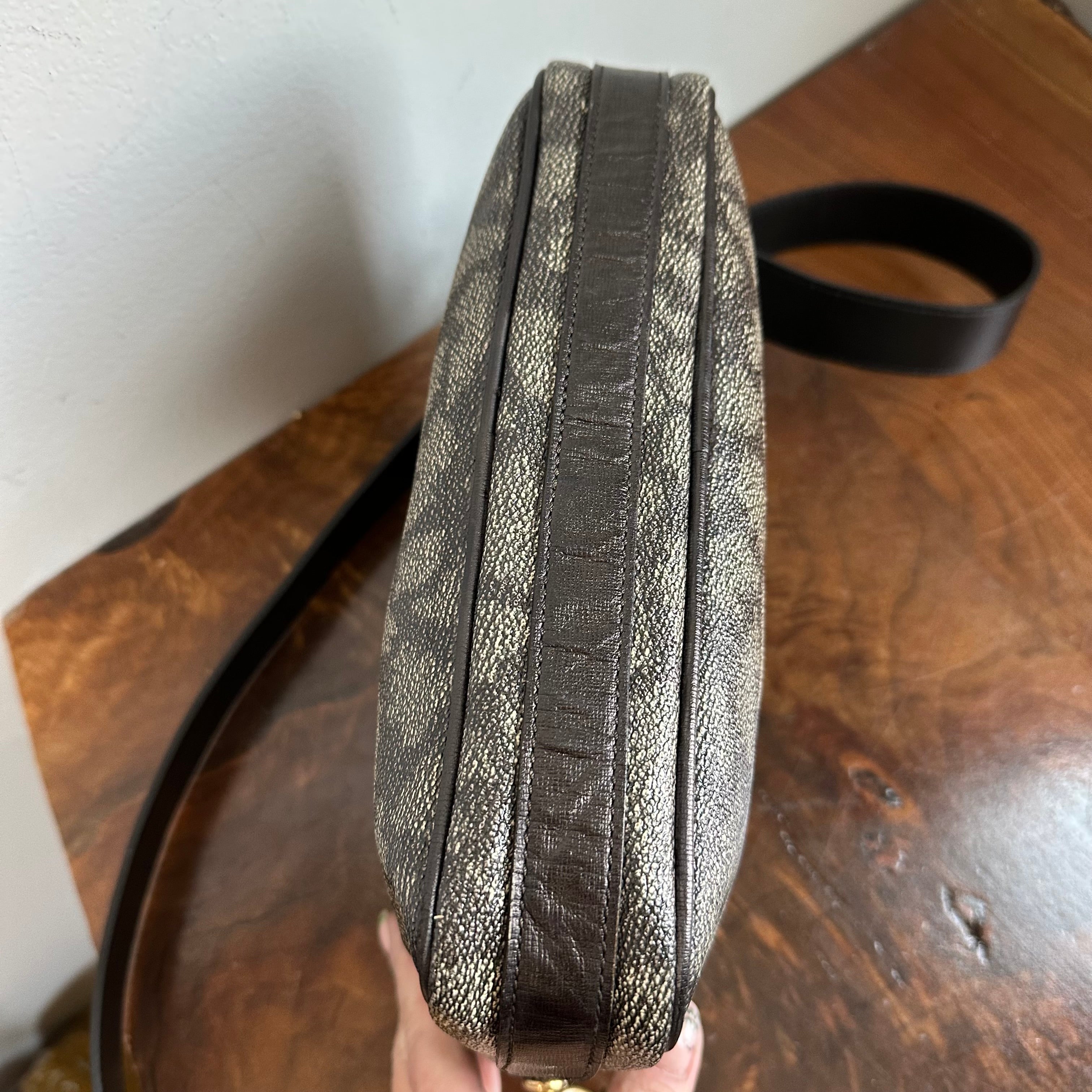 The Junco Crossbody - Vintage YSL in Giraffe Print