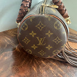 The Mallard Handbag - Vintage LV in Monogram with Fringe