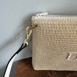 The Junco Crossbody Bag - Raffia Dior