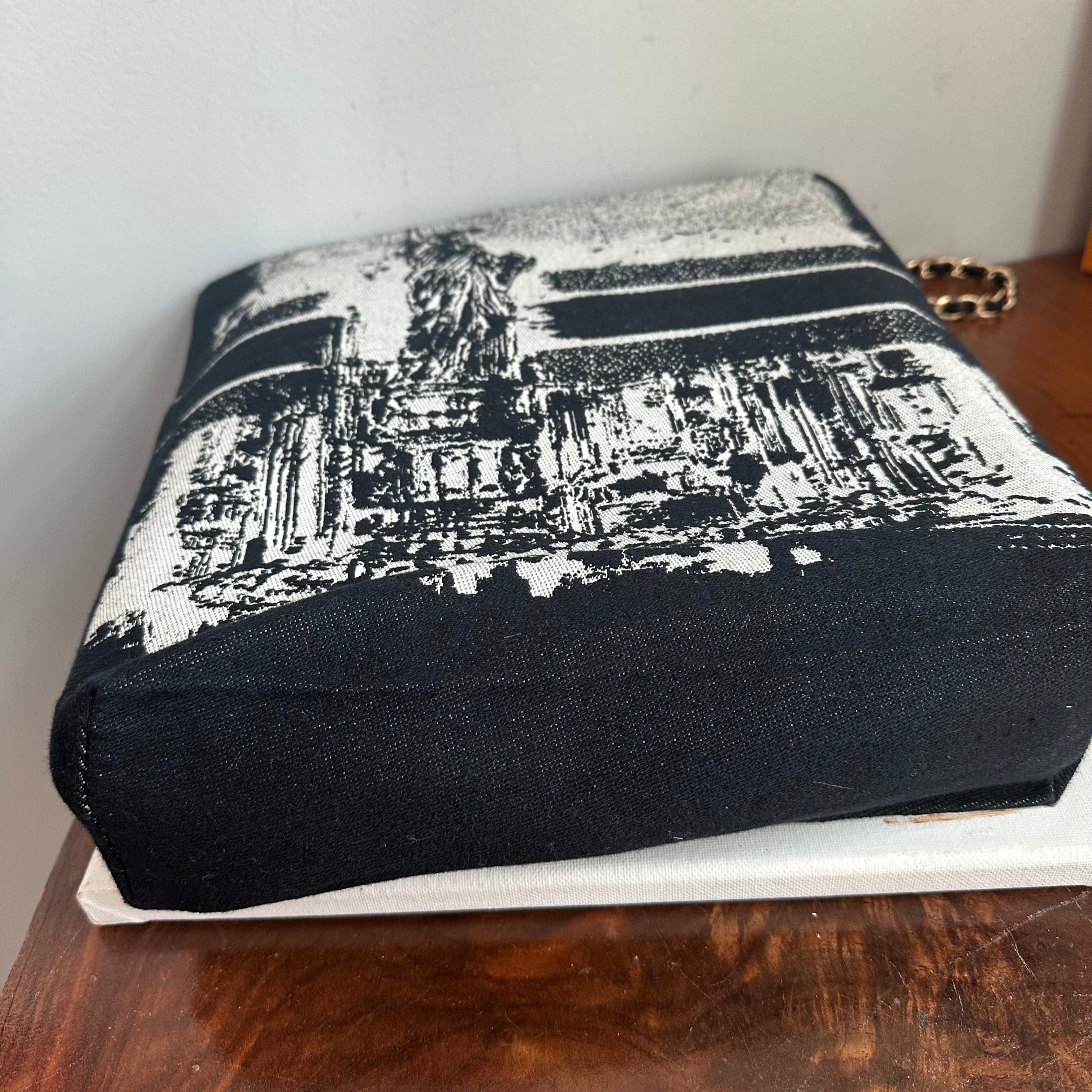 The Tote Bag - Dior Canvas with Paris/Statue of Liberty