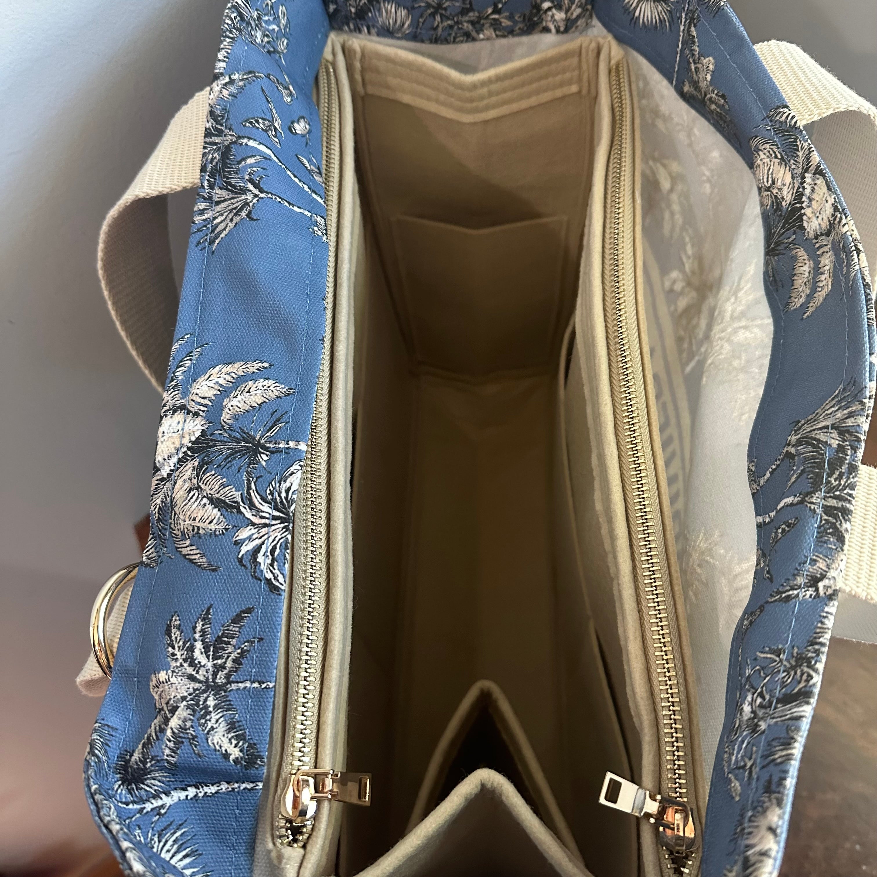 The Tote Bag - Canvas Dior in Blue