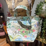 The Crossbody Tote Bag - Canvas Gucci Tiger