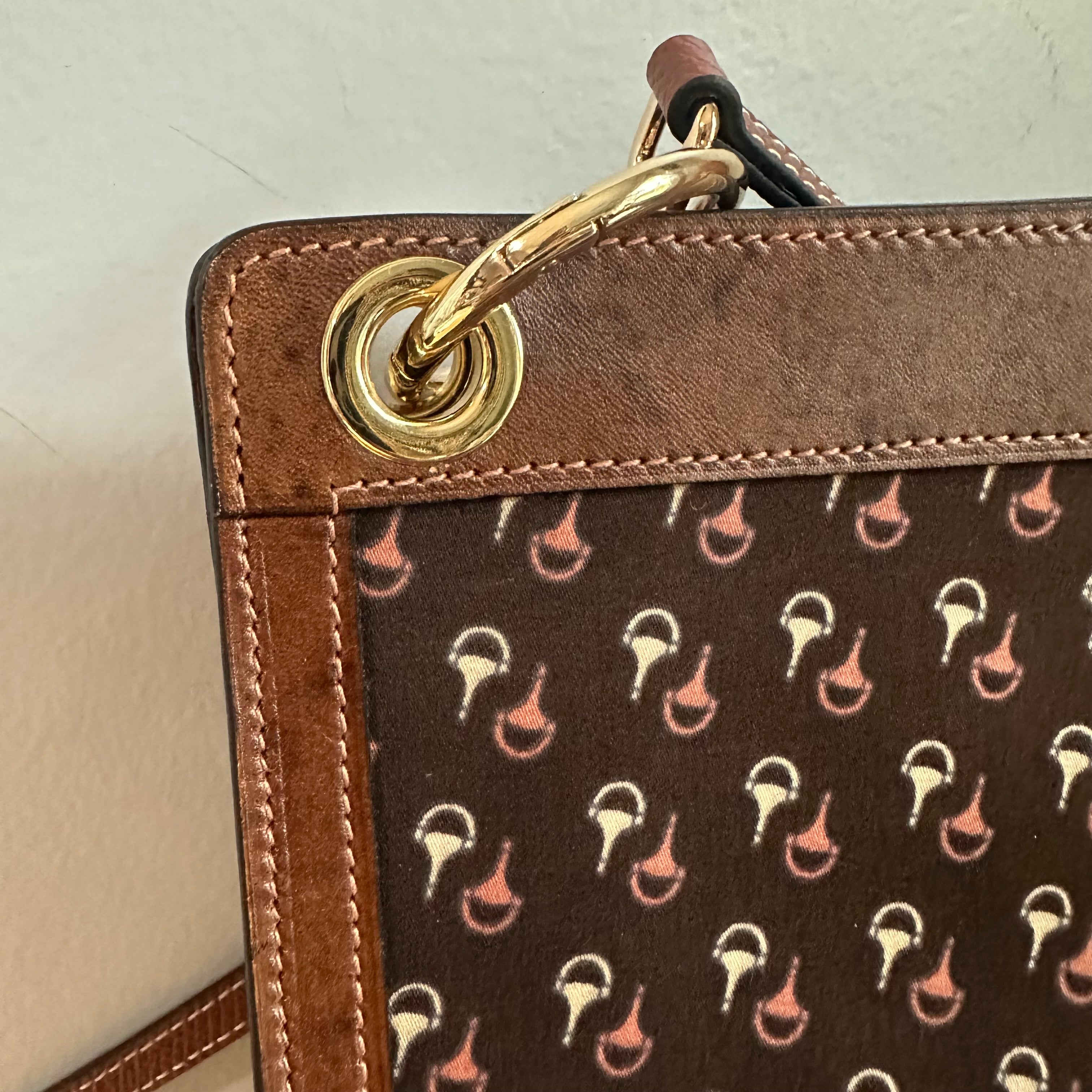 The Swan Crossbody  - Vintage Gucci Horsebit
