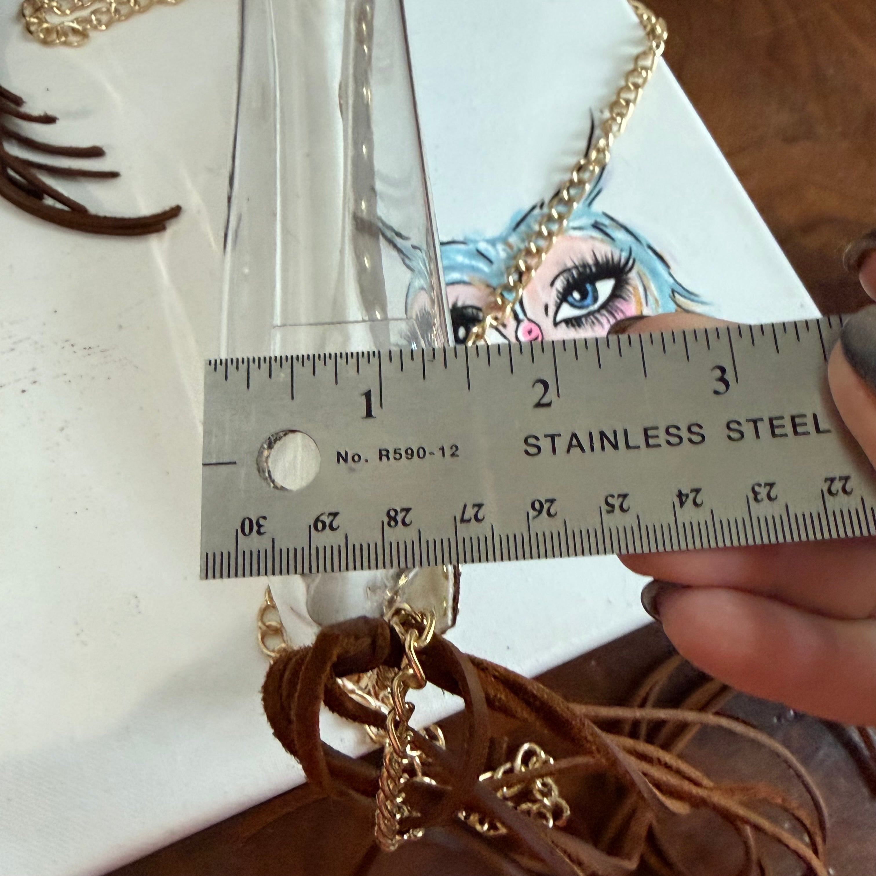 Western Flair Upcycled LV Clear Crossbody Stadium Bag