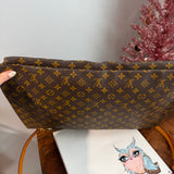 LOUIS VUITTON Monogram Garment Bag Insert with Leather Strap