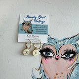 Small LV Charm Earrings