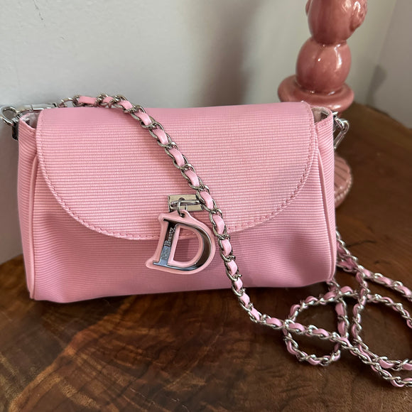 The Junco Crossbody Bag - Pale Pink Dior