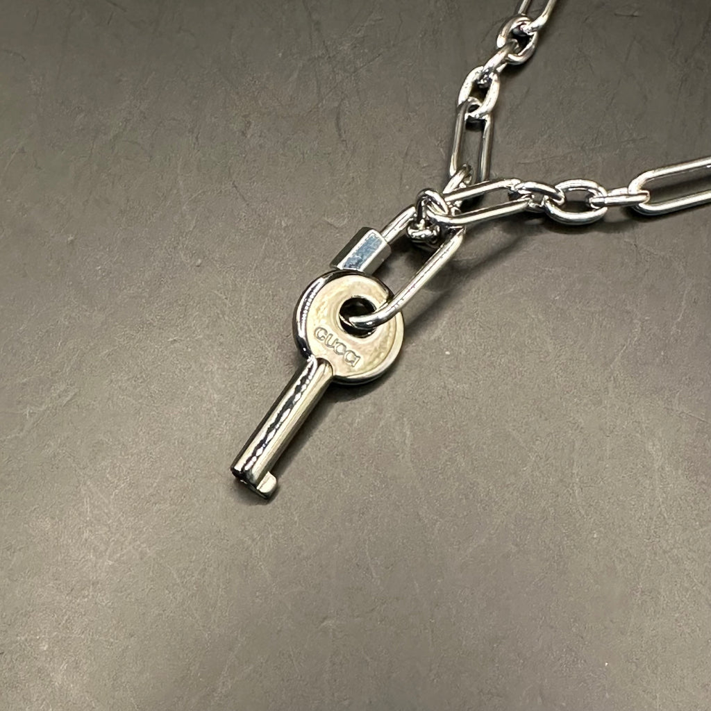 Upcycled Gucci Key Necklace