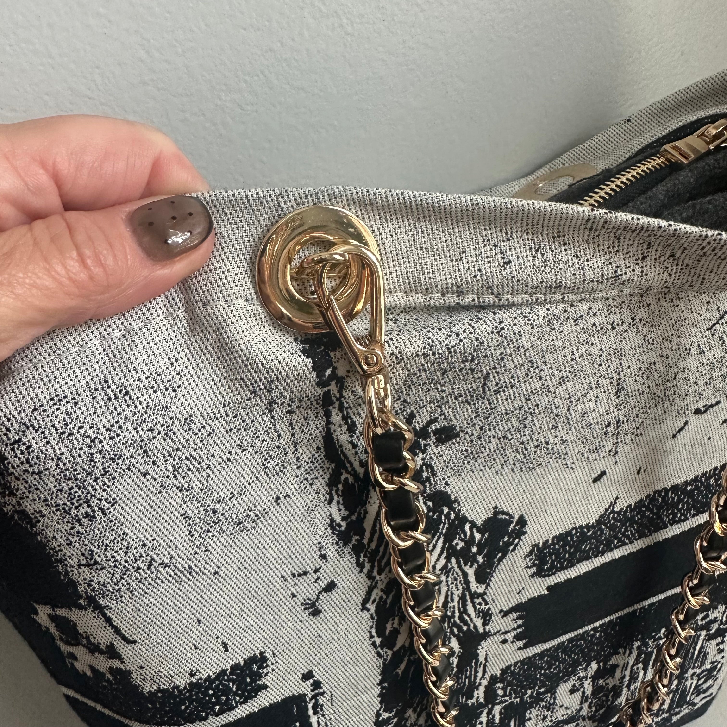 The Tote Bag - Dior Canvas with Paris/Statue of Liberty