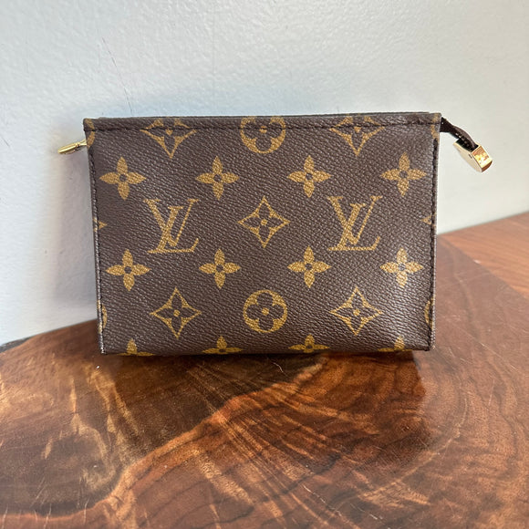 The Junco - Vintage Monogram Pouch