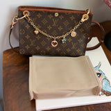 The Swan Crossbody - Vintage Monogram LV in Whiskey