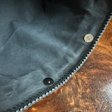 The Peacock Messenger/Laptop Bag in Cobalt Damier