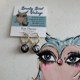 Small LV Charm Earrings