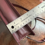 The Junco Crossbody - Vintage Cartier in Bordeaux