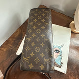 The East/West Crossbody - Vintage Monogram in Black
